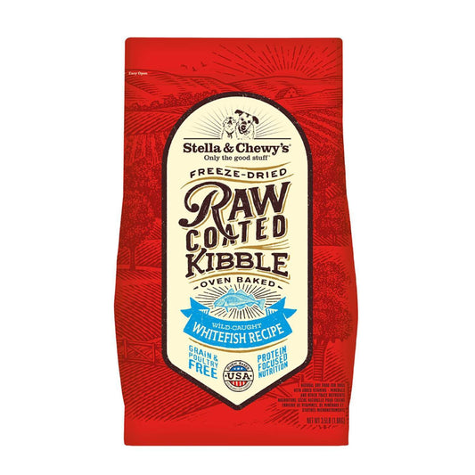 Stella & Chewy's: Raw Coated Kibble - Wild-Caught Whitefish Recipe 22lb Bag