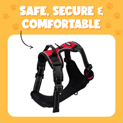 Bark Appeal Reflective Control Harness S
