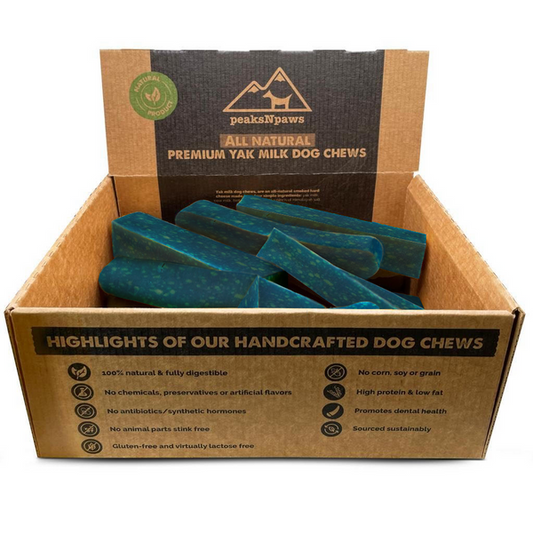 Peaks N Paws Yak Cheese - Blueberry