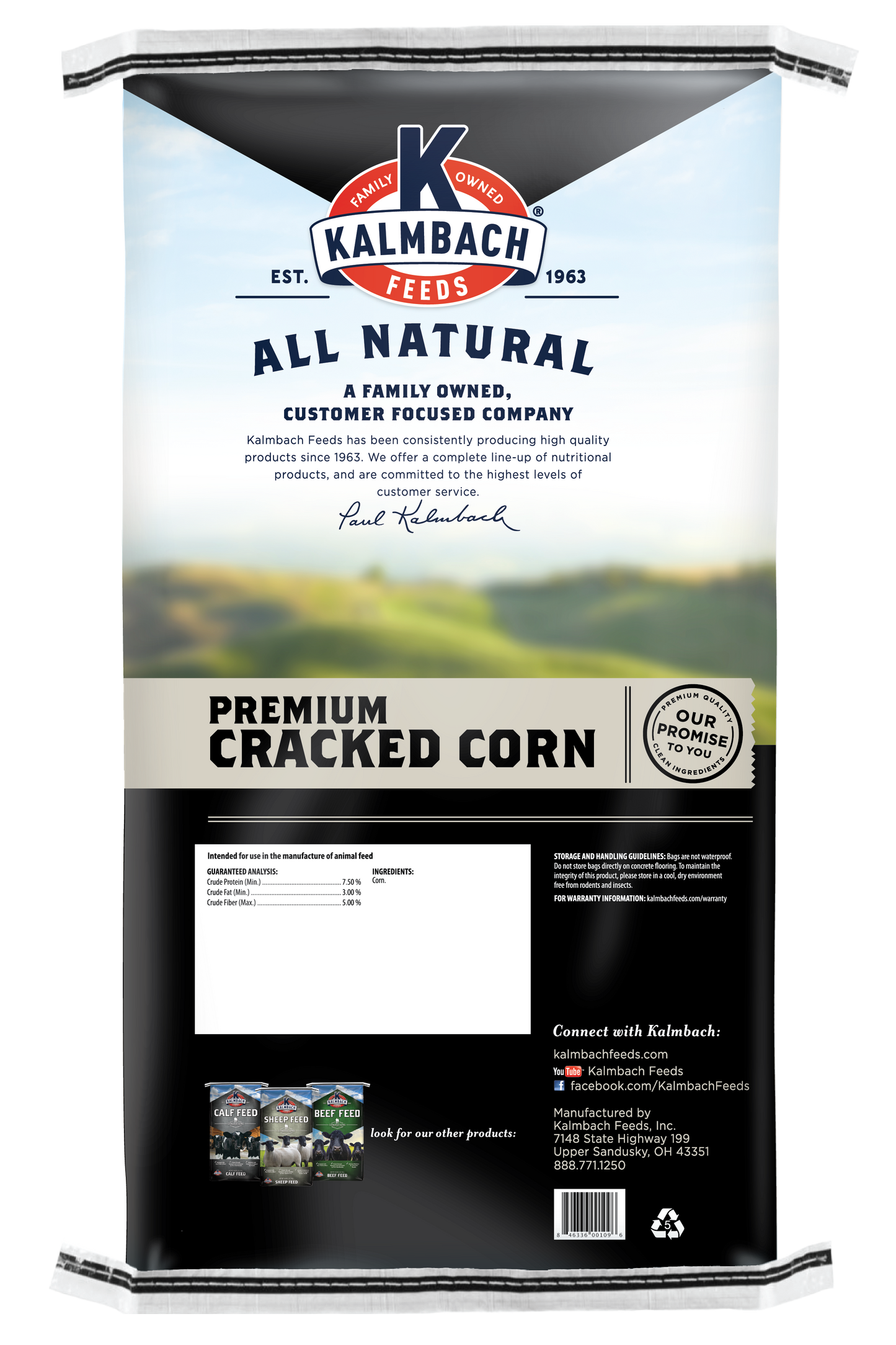 Kalmbach cracked corn 50 lb