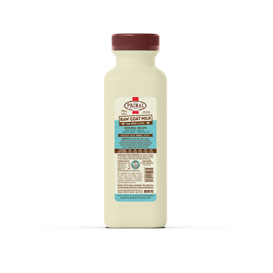 Primal Raw Goat Milk 16 fl oz