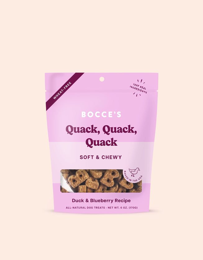 Bocce's Quack, Quack, Quack Soft & Chewy Biscuits
