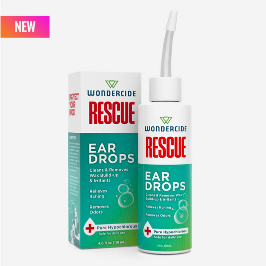 Wondercide: Rescue for Dogs & Cats - Ear Drops 4oz Bottle
