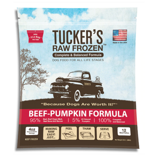 Tucker's Raw Frozen Beef Pumpkin 6lb