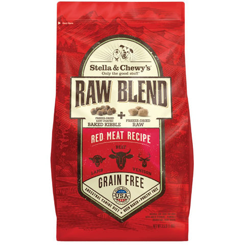 Stella & Chewy's: Raw Coated Kibble -Red Meat Recipe 22lb Bag