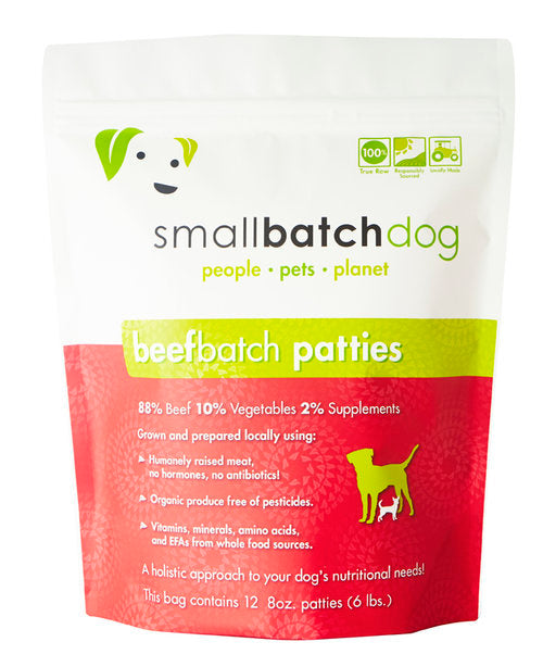 Small Batch Beef Recipe Frozen Patties 6 lb