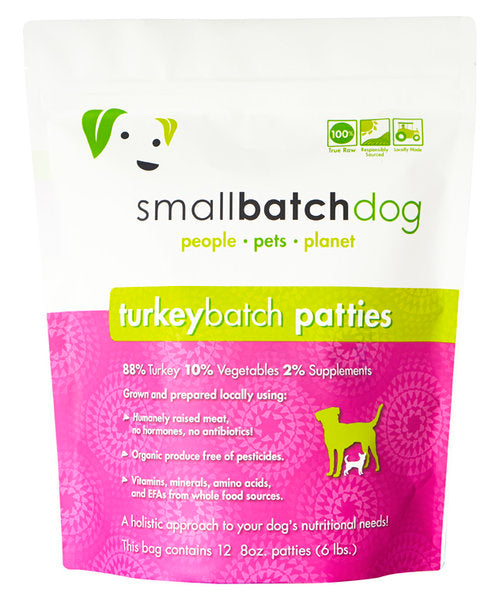 Small Batch Turkey Recipe Frozen Patties 6 lb