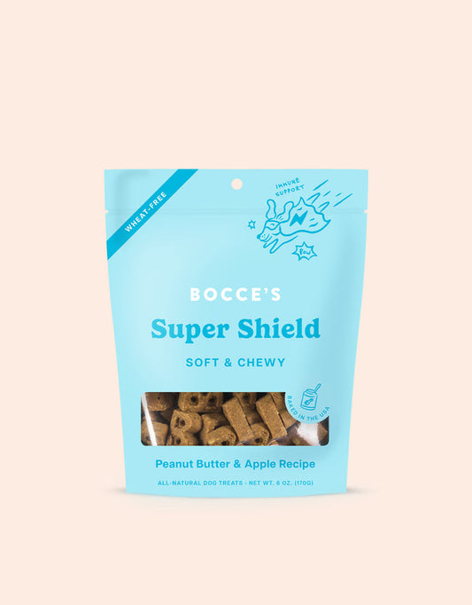 Bocce's: Soft & Chewy Super Shield 6 oz Pouch