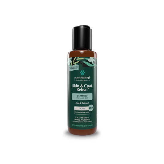 Pet Releaf: for Itchy & Dry Skin Travel-Size Dog Shampoo