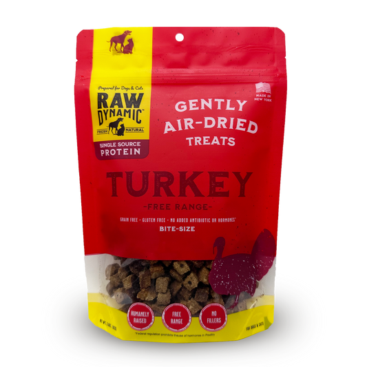 Raw Dynamic Air-Dried Treats Turkey 3.6 oz