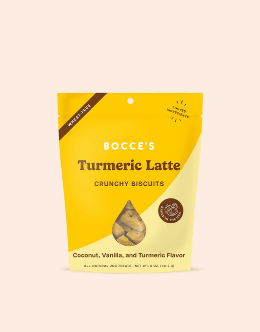 Bocce's Turmeric Latte Crunchy Biscuits