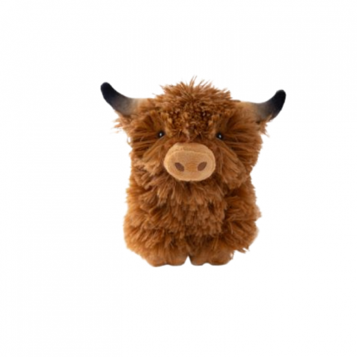 Tall Tails Highland Cow Squeaker Toy