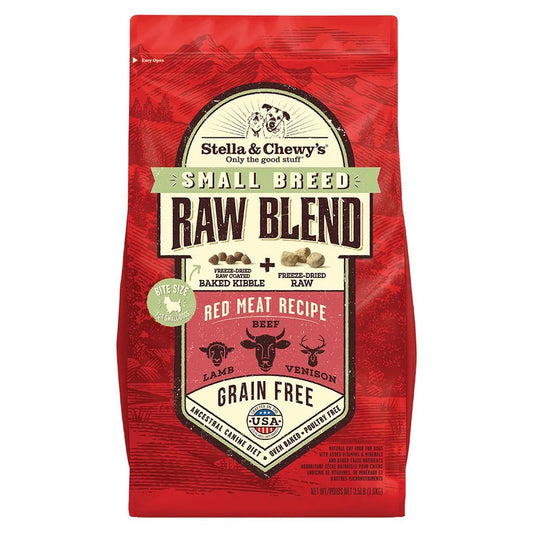 Small Breed Red Meat Raw Blend Kibble