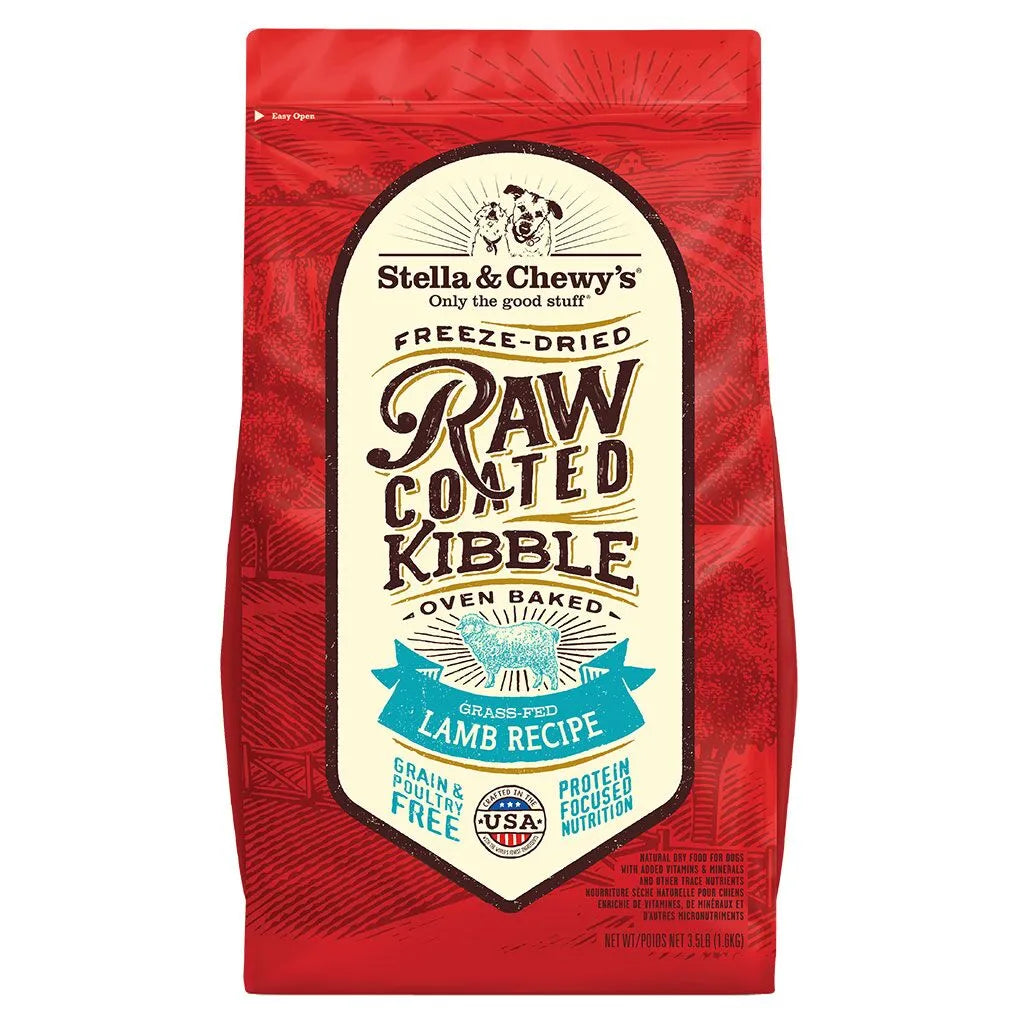 Grass-Fed Lamb Raw Coated Kibble