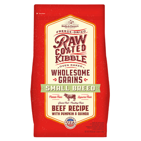 Stella & Chewy's: Wholesome Grains Small Breed - Beef Recipe with Pumpkin & Quinoa 3.5lb Bag