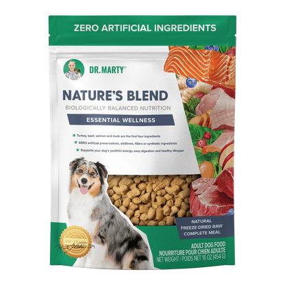 Dr. Marty Dog Food FD Natures Blend Essential Wellness 80 oz