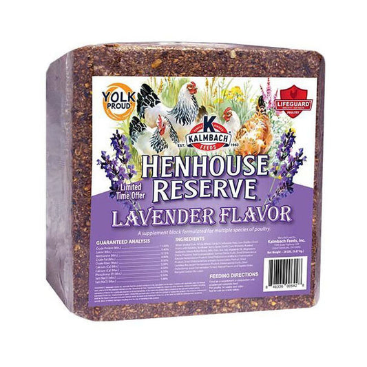 Henhouse Reserve Lavender Flavored Treat Block