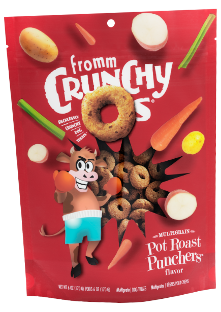 Fromm Dog Treat Dog Crunchy O's Pot Roast Punchers