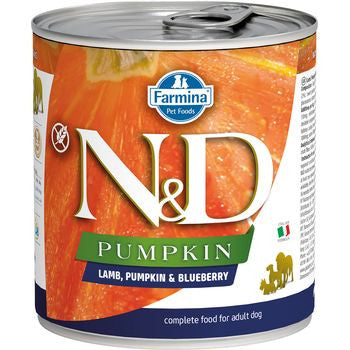 Farmina Dog Can PUMPKIN Lamb & Blueberry 10oz