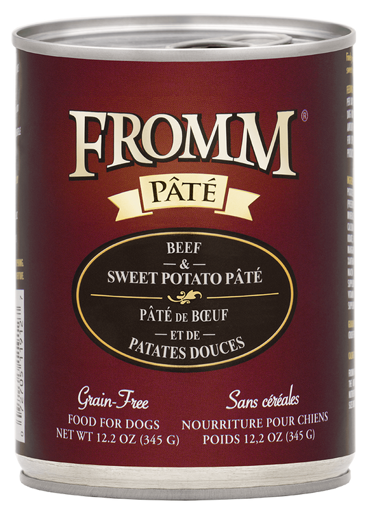 Fromm Pâté: Beef & Sweet Potato 12 oz Can