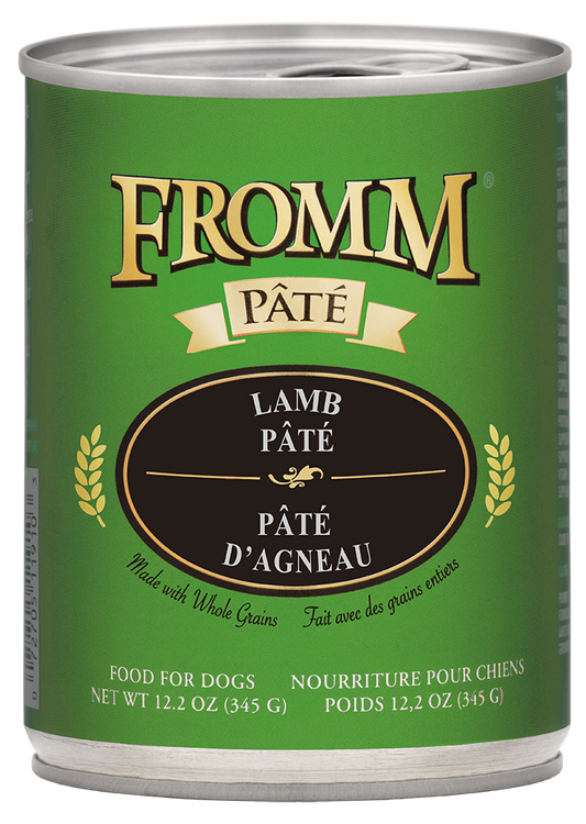 Fromm Gold Canned Dog Food Lamb Pate
