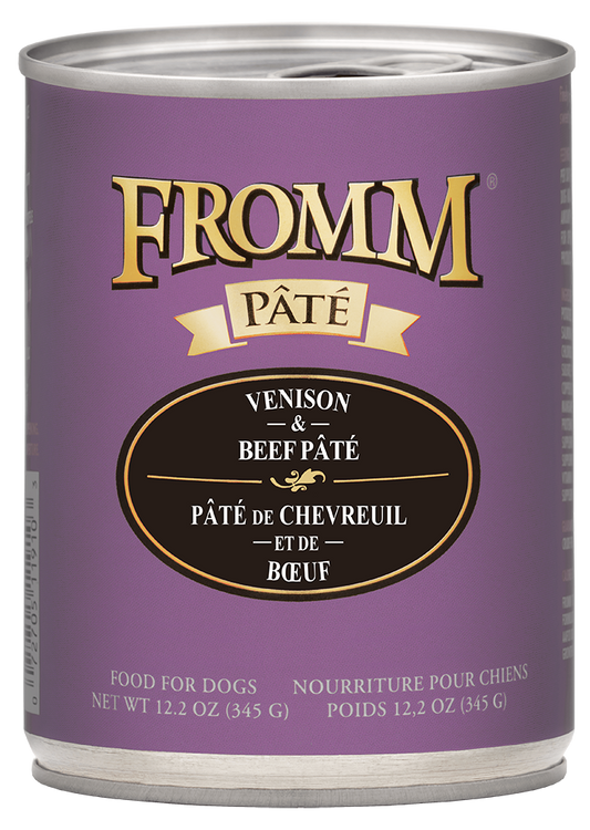 Fromm Pâté: Venison & Beef Pâté 12.2oz Can