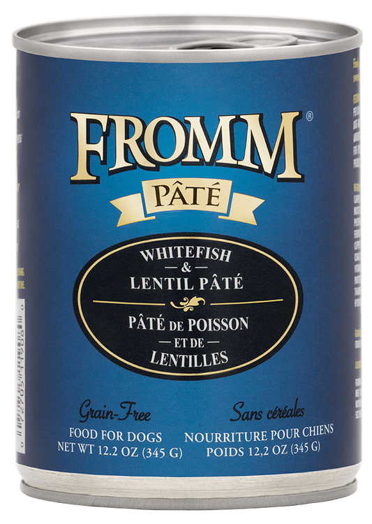 Fromm Pâté: Whitefish & Lentil Pâté 12.2 oz Can
