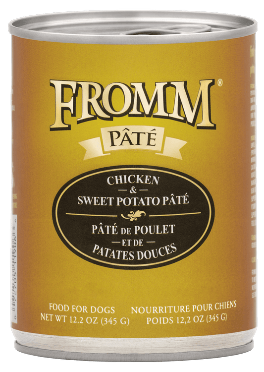 Fromm Pâté: Chicken & Sweet Potato Pâté 12.2oz Can