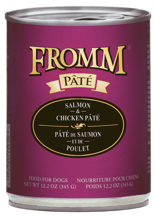 Fromm Pâté: Salmon & Chicken Pâté 12.2oz Can