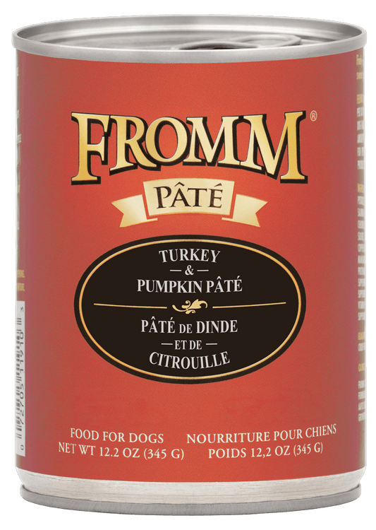 Fromm Pâté: Turkey & Pumpkin Pâté 12.2oz Can