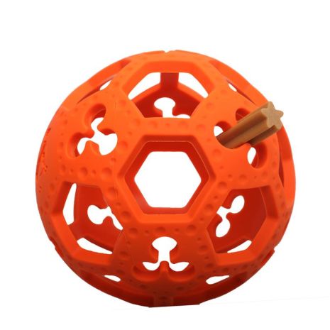 Tall Tails Goat Rubber Flex-a-ball 5" Orange