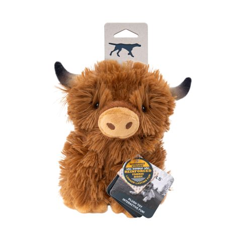Tall Tails: Highland Cow Squeaker Dog Toy