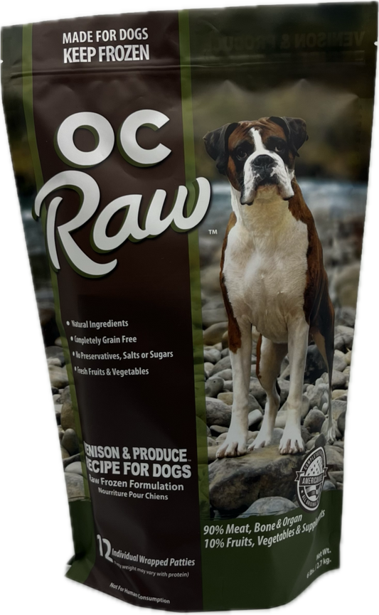 OC Raw Venison Recipe 6 pounds