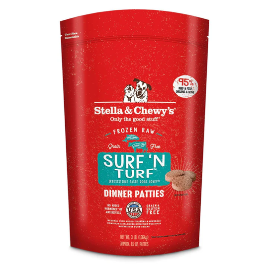 Surf ‘N Turf Frozen Raw Dinner Patties