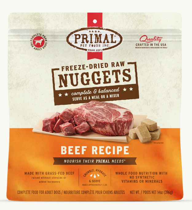 Canine Freeze Dried Nuggets Beef