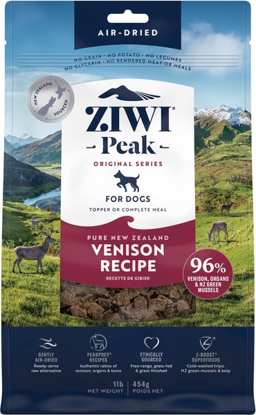 Ziwi Peak: Venison Recipe 1lb Dog Food Bag