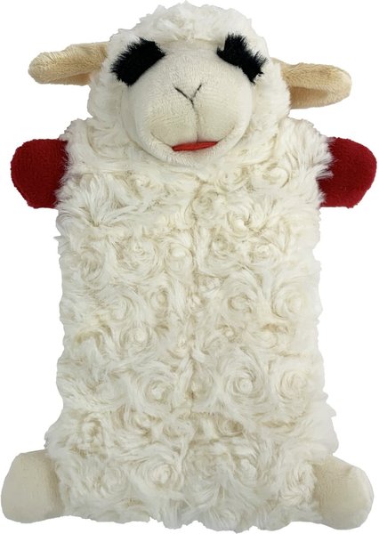 Lamb Chop Squeaker Mat 8 Inch