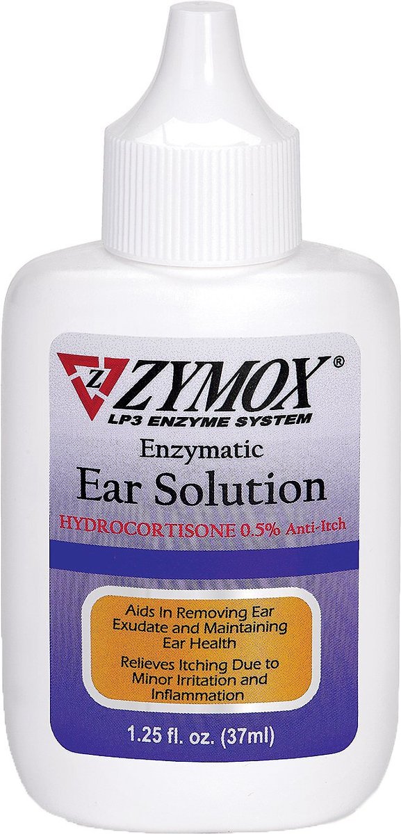 Zymox: Enzymatic Ear Solution Hydrocortisone 0.5%