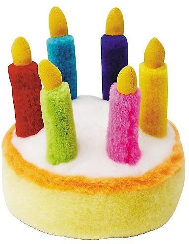 Multipet: Musical Birthday Cake Dog Toy