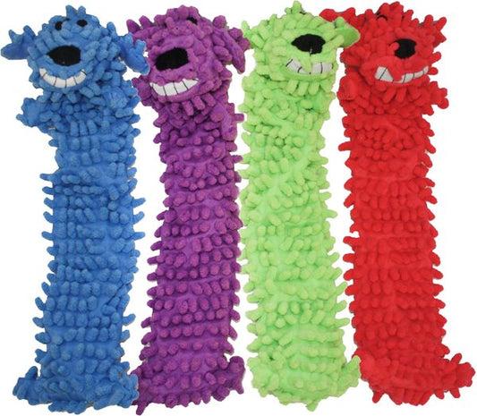 Multipet Loofa Floppy Light-Weight Squeaky Stuffing-Free Dog Toy