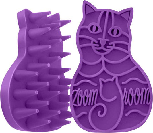 KONG Cat ZoomGroom Multi-Use Brush By KONG