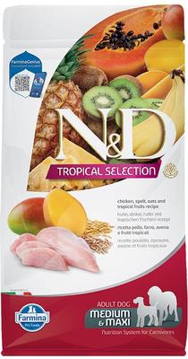 Farmina: N&D Tropical Selection - Chicken, Spelt, Oats, & Tropical Fruits Dog Food