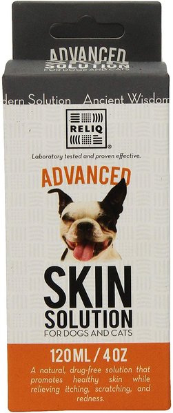 Reliq Skin Solution For Dogs and Cats 4 oz