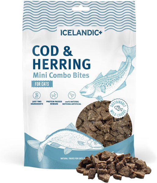 Icelandic+: Mini Cod & Herring Combo Bites 1.7oz Bag