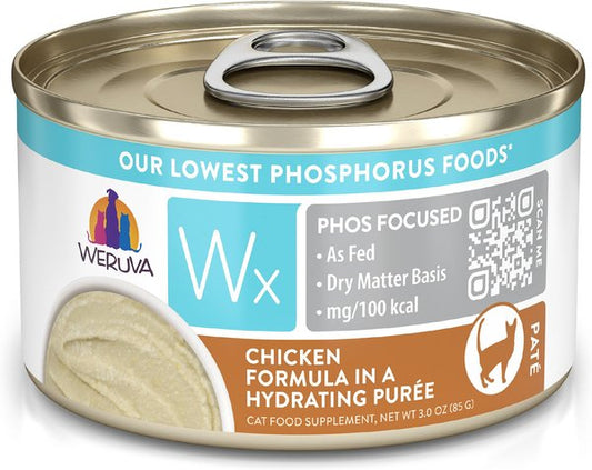 Weruva: Phos Focused - Chicken Formula in a Hydrating Puree 3oz Can
