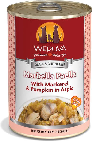 Weruva Marbella Paella with Mackerel& Pumpkin in Aspic