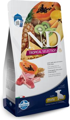 Farmina N&D Tropical Selection Lamb,Spelt,oats & Tropical Fruits Puppy 3.3Lb