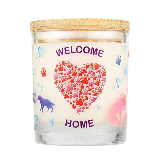 Pet House Candle Welcome Home