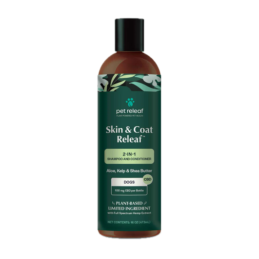 Pet Releaf: Skin & Coat Releaf 2-in-1 Shampoo and Conditioner
