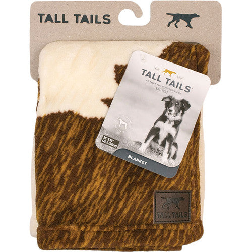 Talls Tails Blanket Cowhide 30" x 40"